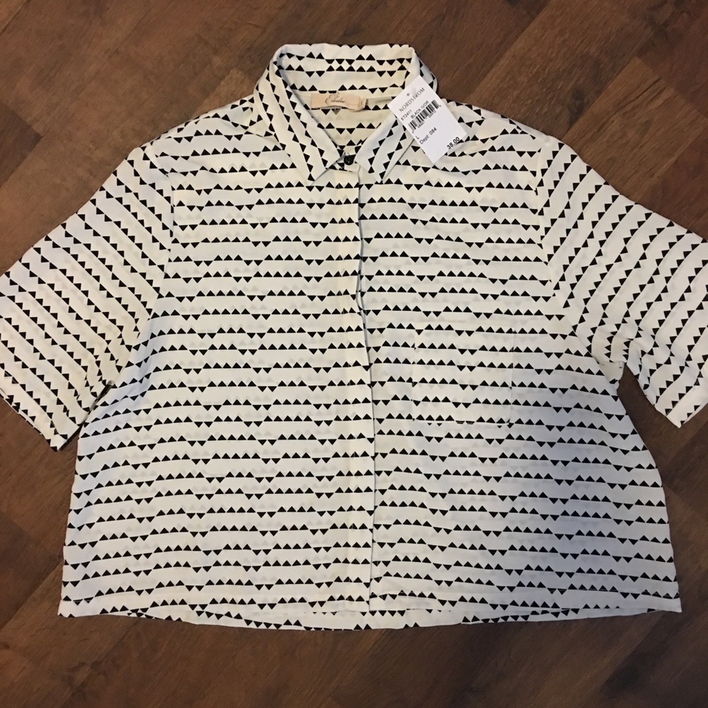Nordstrom button down top
